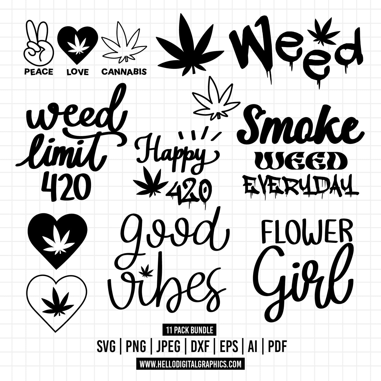 COD595-Good vibes svg, 420 svg, weed leaf svg, rolling tray svg, weed quote svg, marijuana svg