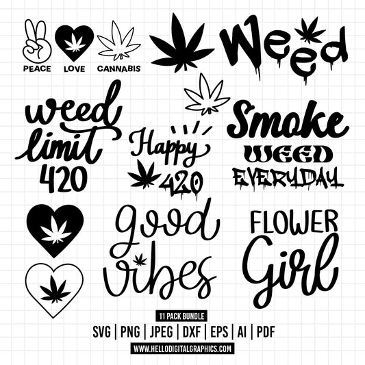 COD595-Good vibes svg, 420 svg, weed leaf svg, rolling tray svg, weed quote svg, marijuana svg