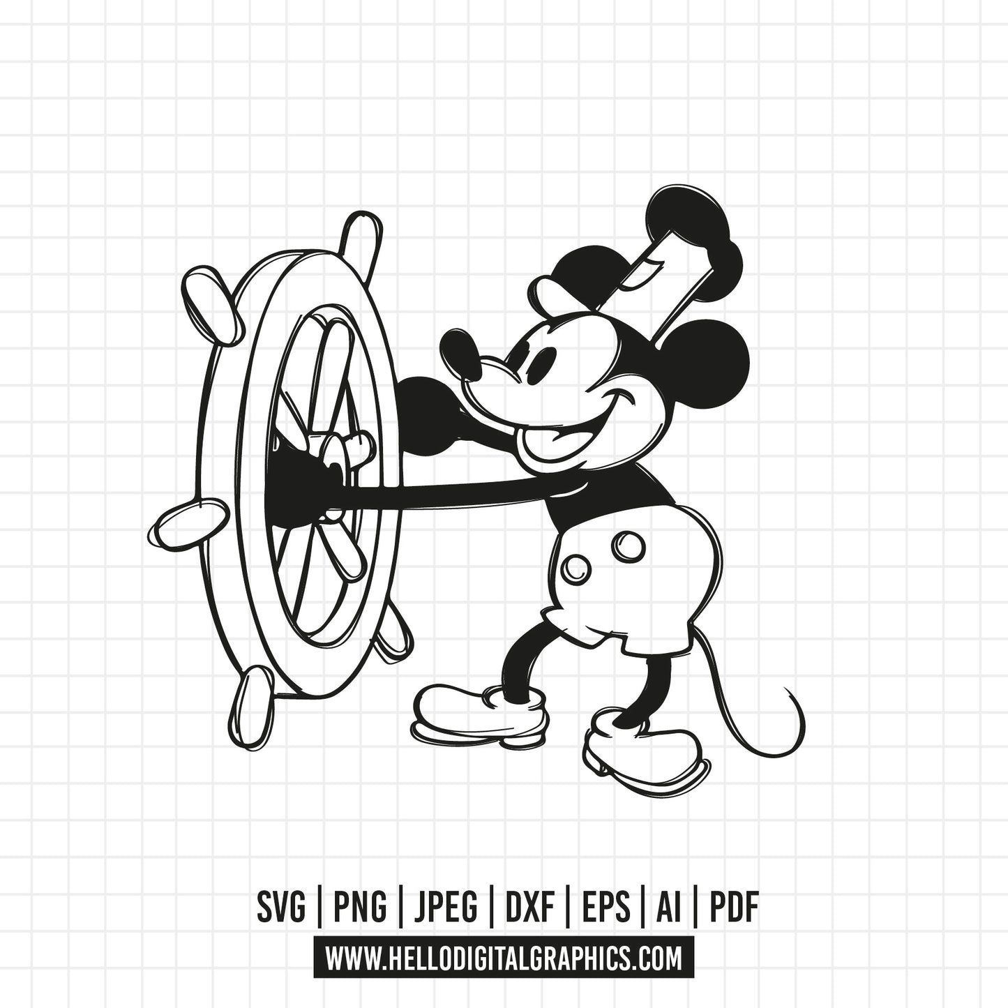 COD642- Disneyland svg, Mickey sketch svg, Mickey Svg, Disney svg, Magical svg