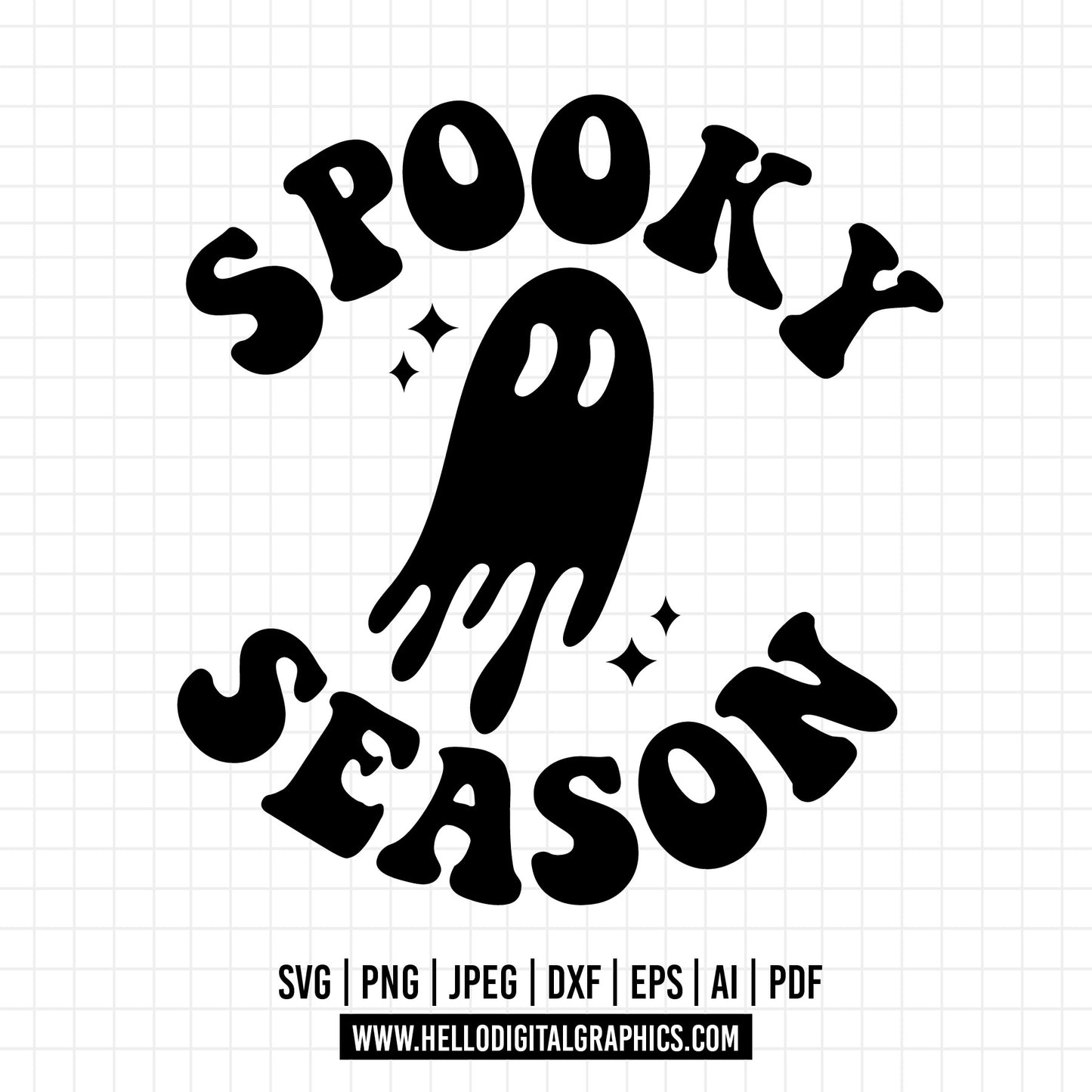 COD695- Spooky season svg, Halloween svg, Trick Or Treat Svg, Spooky Vibes Svg