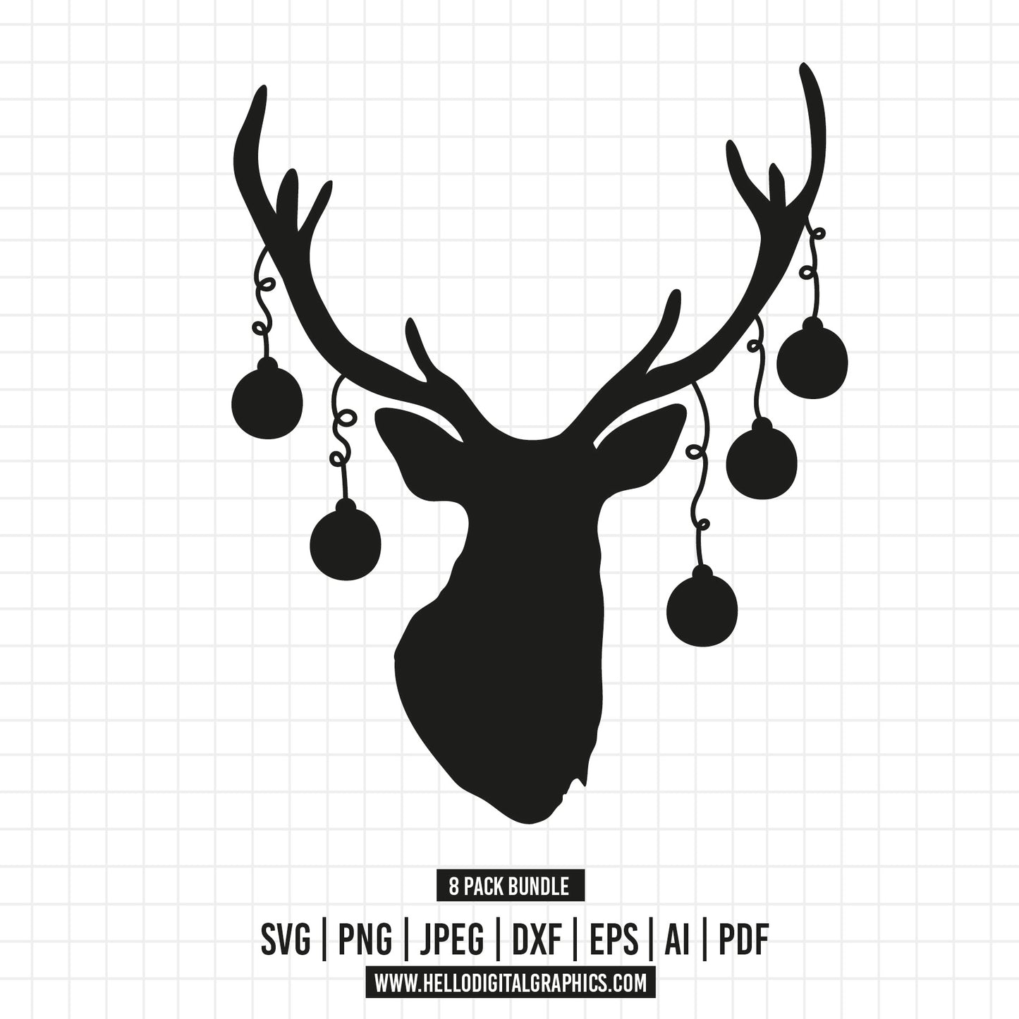 COD720- Merry Christmas svg, Christmas svg, deer svg, winter svg