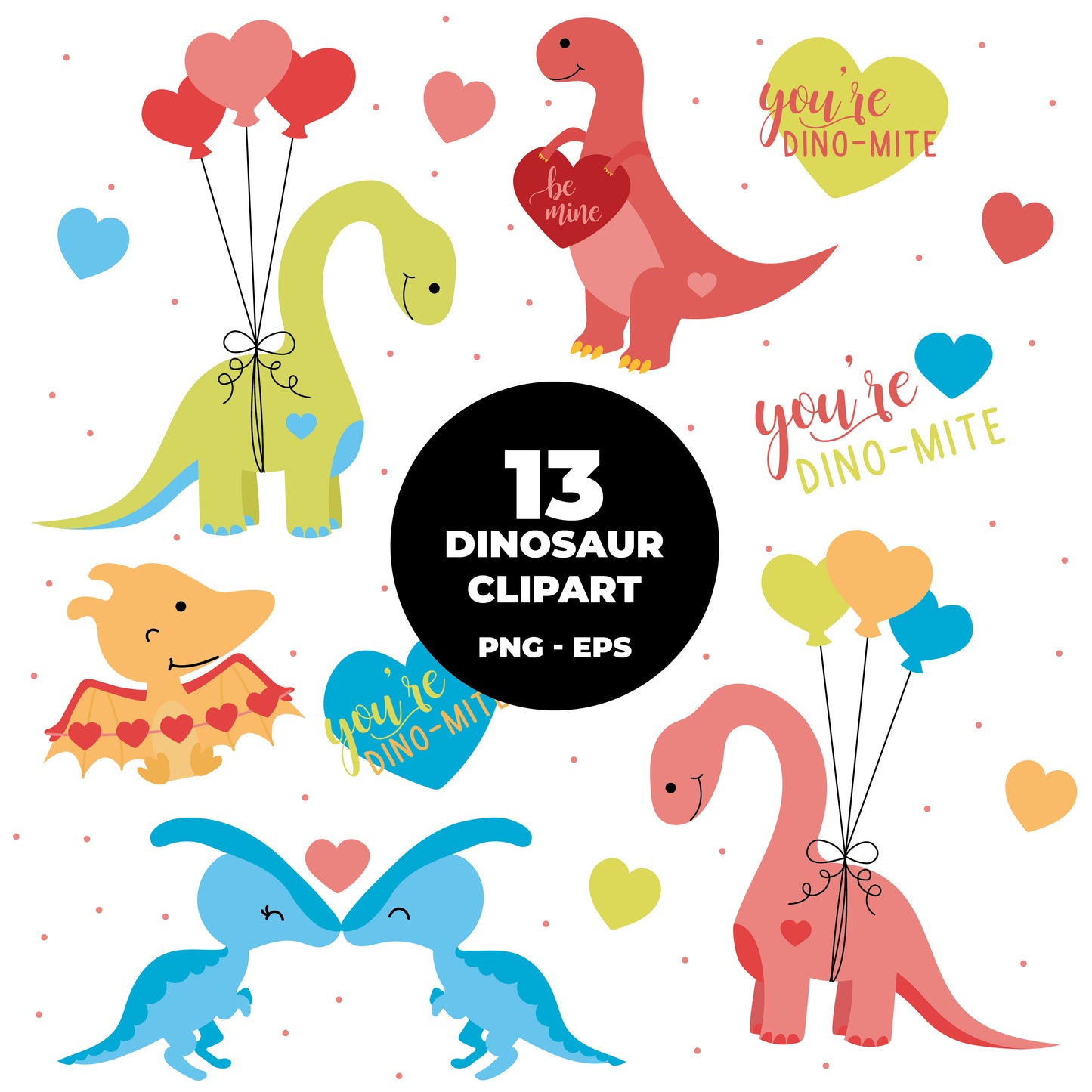 COD790 - Dinosaur clipart, kids dinosaur clipart, t-rex clipart, dino clipart, triceratops clipart files