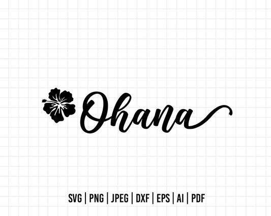 COD80- Ohana svg, Stitch svg, Disney svg, Cricut, Silhouette, Ohana means family svg