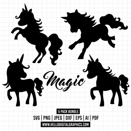 COD806- Unicorn SVG, Unicorn head svg, Unicorn vector, Unicorn Shirt Svg, Magical Unicorn Svg, Cute Unicorn PNG SVG