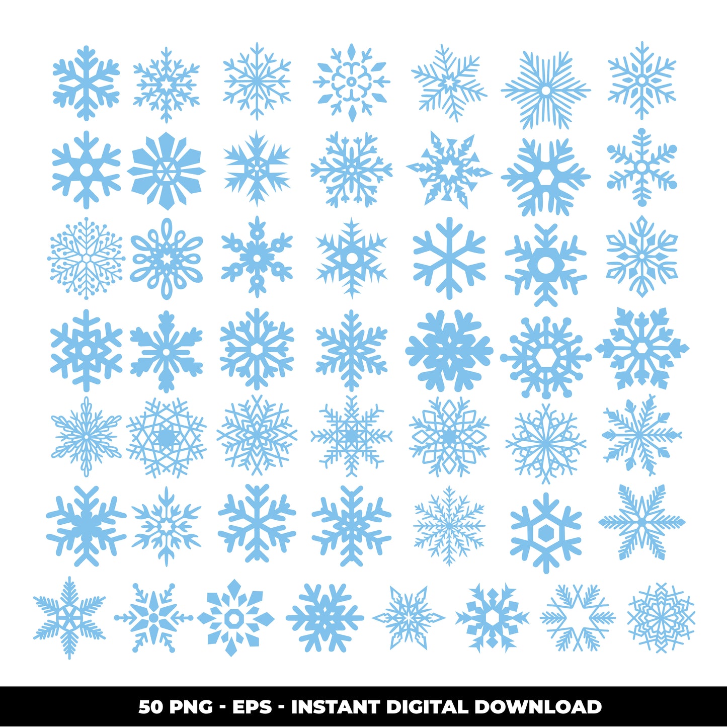 COD842- Snowflake clipart, winter snowflake eps,  Merry Christmas clipart, winter clipart