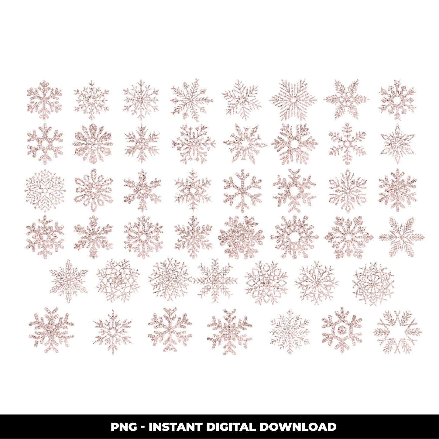 COD852- Gold Snowflake clipart, winter snowflake png,  Merry Christmas clipart, winter clipart