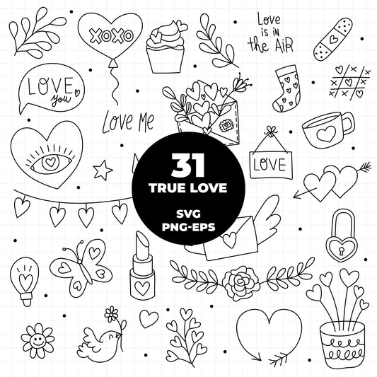 COD880- Doodle Heart svg, Self Love Svg, Heart svg, Hand-drawn svg, True love svg