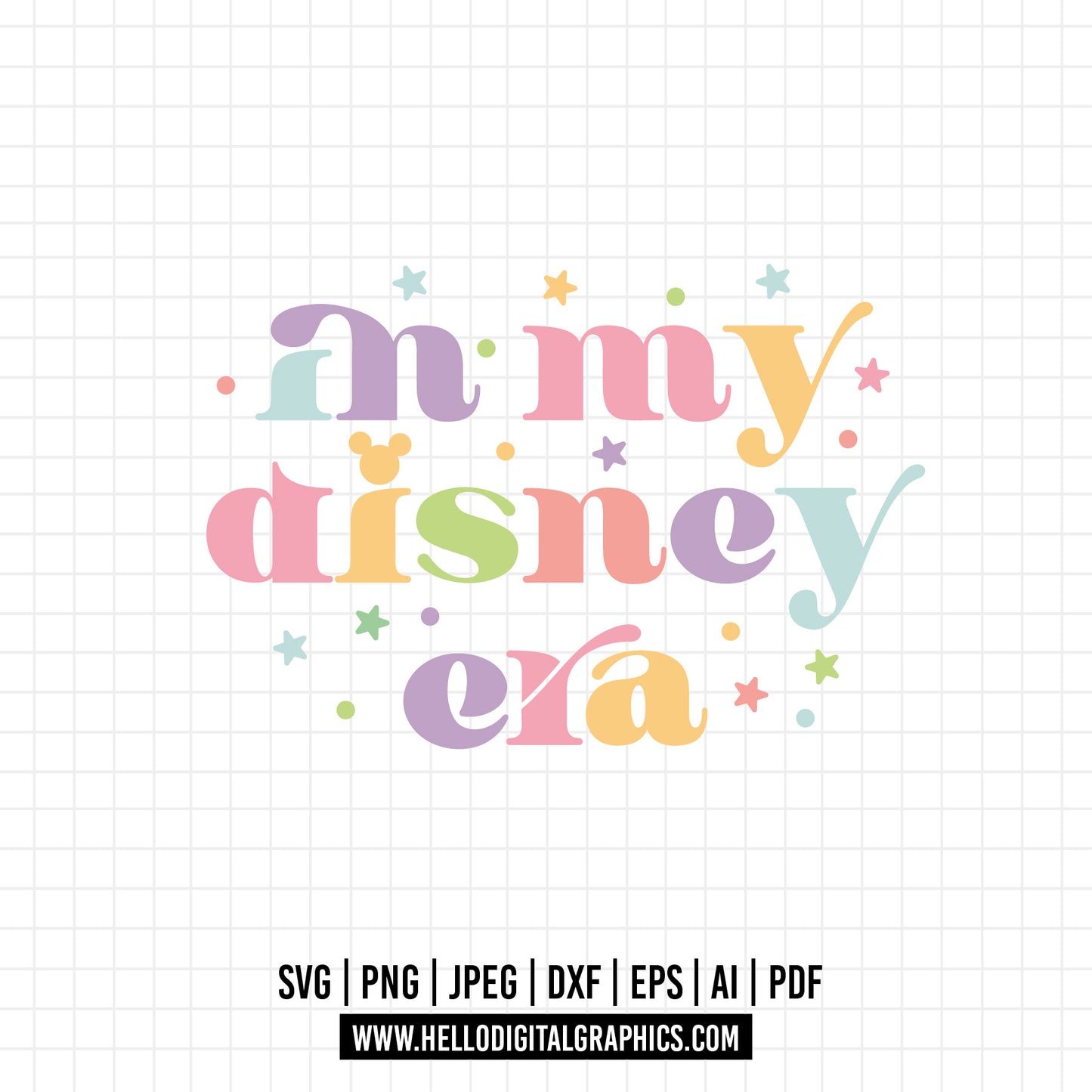 COD910 In my disney era svg, Magical Svg, Mickey Svg, Castle svg, Disney svg, Magical svg, Disney quote