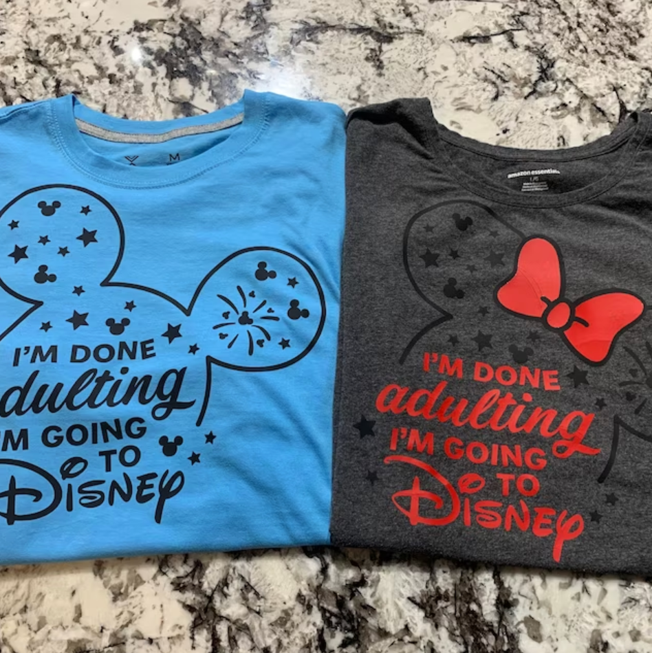 COD163- I'm adulting I'm going to Disney svg, mickey svg, castle svg, Trip svg, Silhouette, Cricut